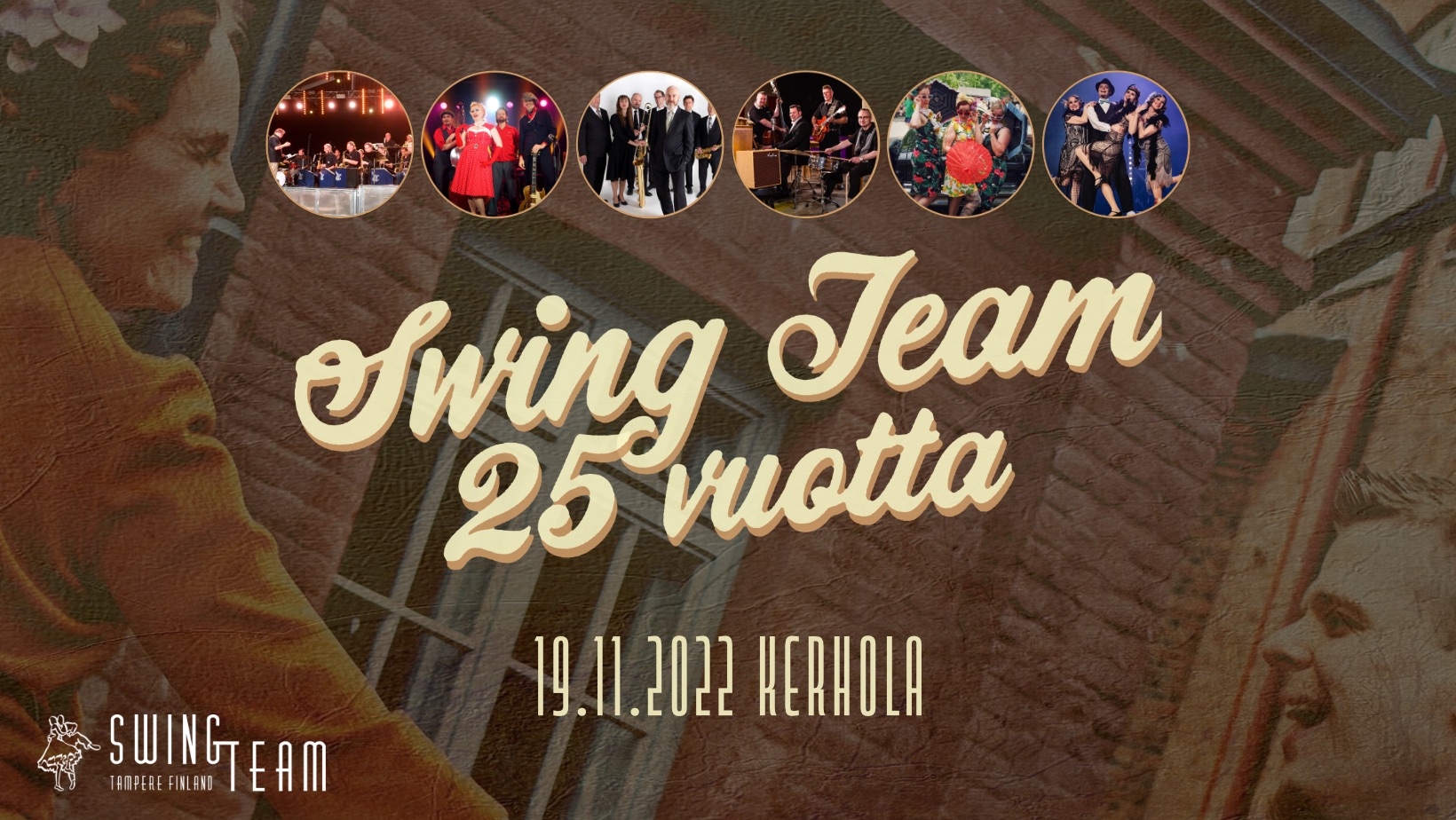 Swing Team 25 vuotta -juhlagaala 19.11.2022