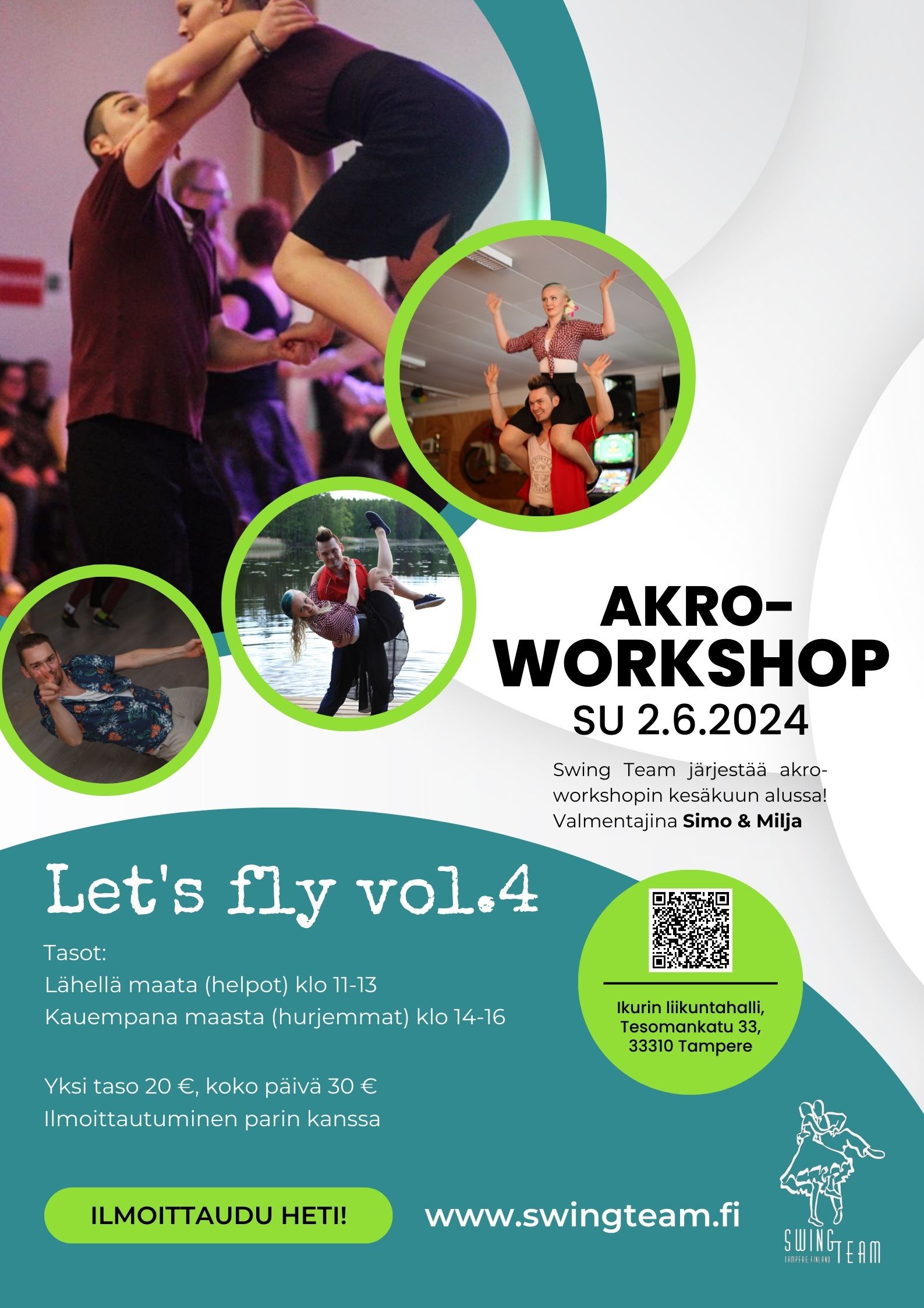 Let's Fly! vol.4 Akro-workshop 2.6.2024